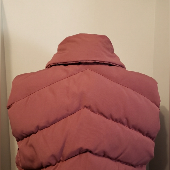 Vintage Bugaboo California (USA) Dusty Rose Pink Goose Down Puffer Vest Sz:Med - Picture 7 of 10